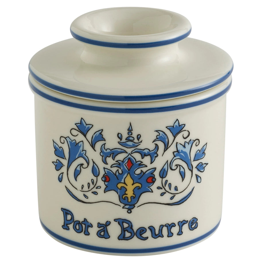 Smørkrukke med vand, Art Nouveau