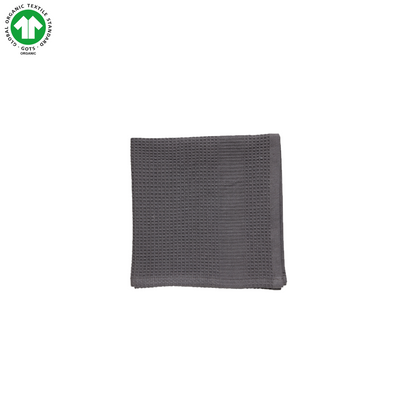 Vaffel | 2 Stk. Klude I Øko Bomuld Grå Klud