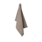 Vaffel | Køkkenhåndklæde I Øko Bomuld Brun/Hvid Håndklæde