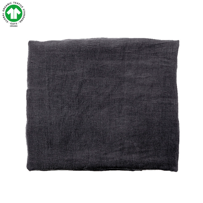 Vincent | Dug I Øko Hør 145X250 Cm / Blå