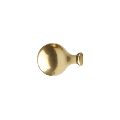 Kugle | Greb/knage Ø 3.5 cm | messing