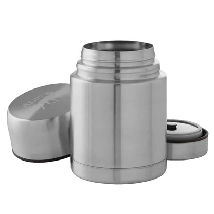 Pure termomadkasse, stor, stål, 750 ml.