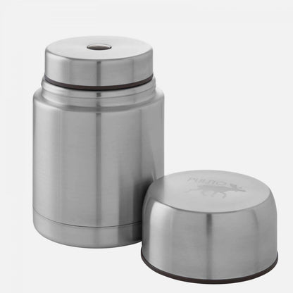 Pure termomadkasse, stor, stål, 750 ml.
