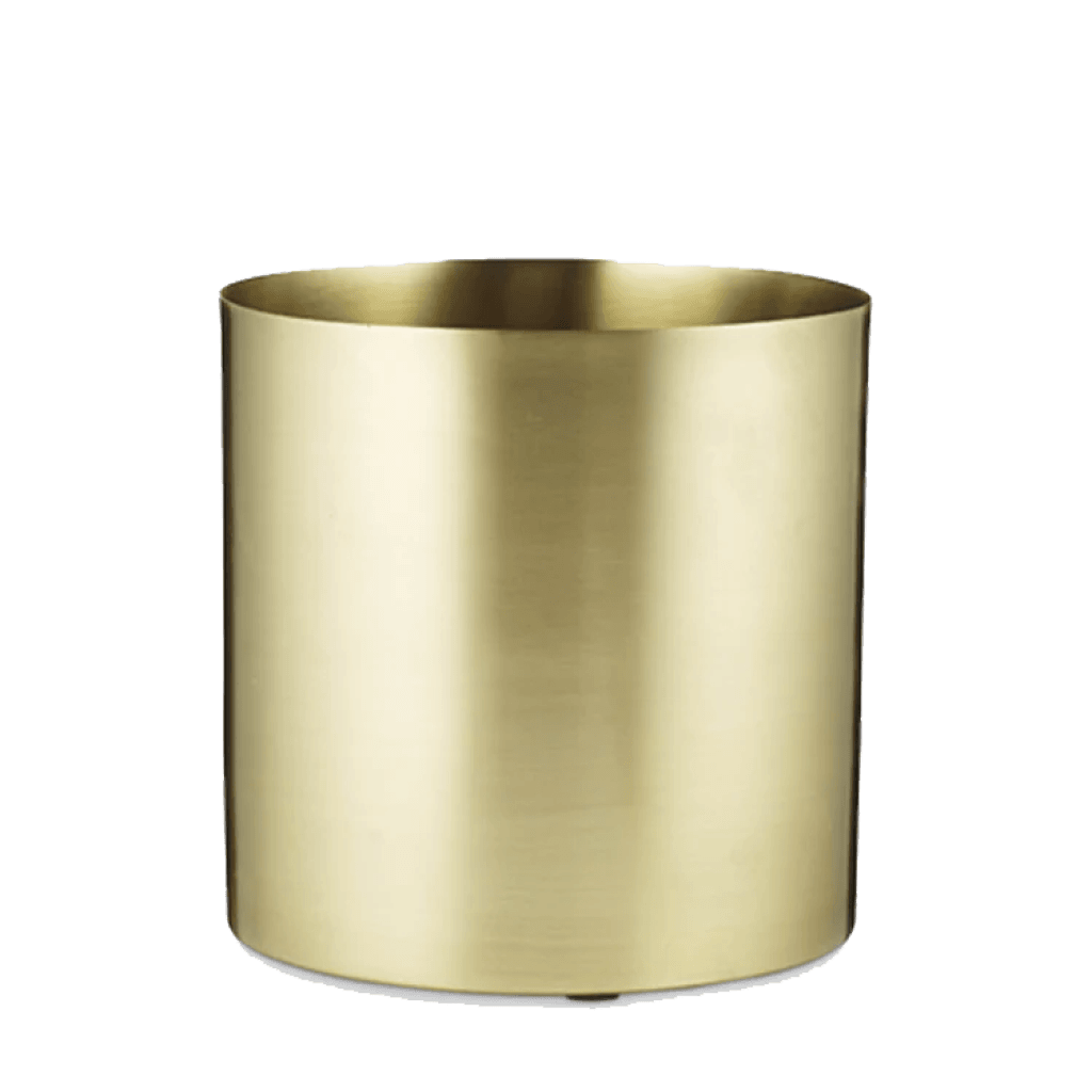 Cylinder | Urtepotteskjuler i messing