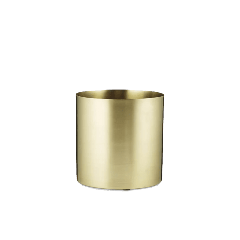 Cylinder | Urtepotteskjuler i messing