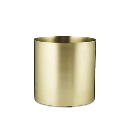 Cylinder | Urtepotteskjuler i messing