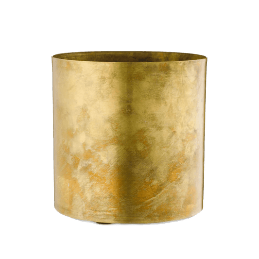 Cylinder | Urtepotteskjuler i rå messing