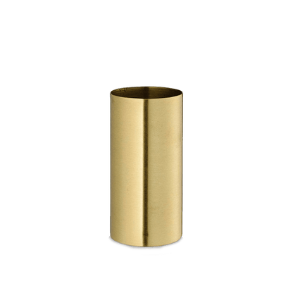 Cylinder | Vase i messing H16 cm - H. Skjalm P.