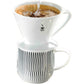 Kaffefilter, porcelæn, til 2 kopper kaffe