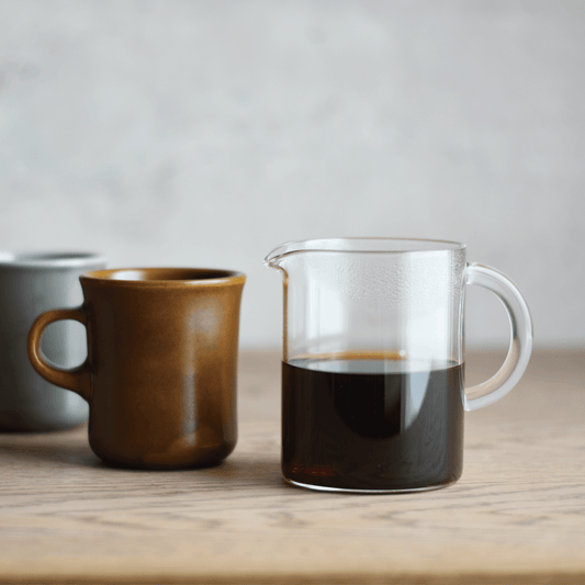 Glas kaffekande, 600 ml.