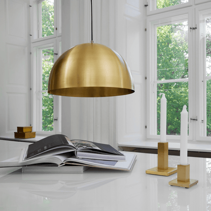 Grand | Pendel, mat messing