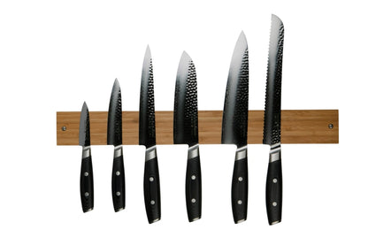 RAN | Knivmagnet, natur bambus, 34 cm.
