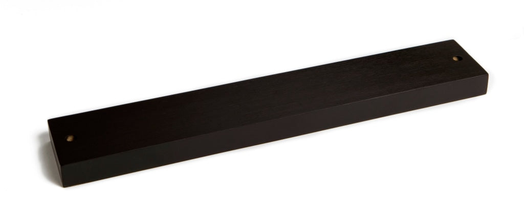 Knivmagnet, sort bambus, 34 cm.