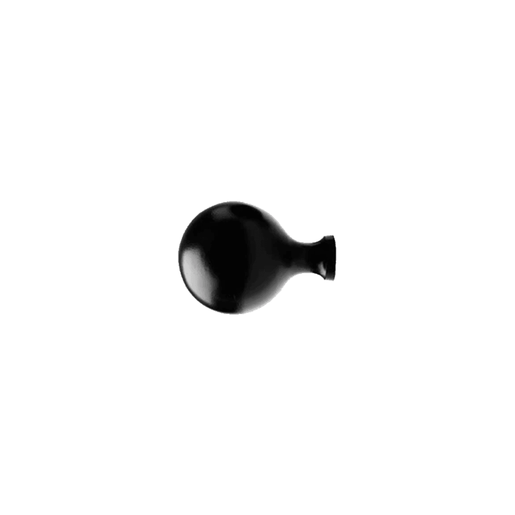 Kugle | Greb/knage Ø2 cm | mat sort