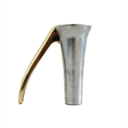 Nøddeknækker, Nut Cracker, zink og guld