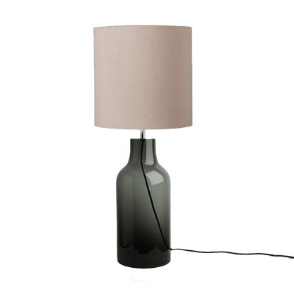Nuuk | Bordlampe, røgfarvet glas - H. Skjalm P.