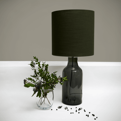 Nuuk | Bordlampe, røgfarvet glas - H. Skjalm P.