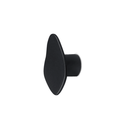 Organisk | Knage/greb Ø 3.5 cm | mat sort