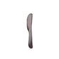 Smørkniv i horn, sort